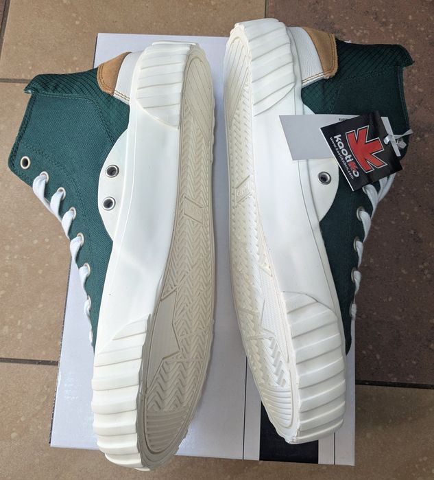 Trampki Soft Kaotiko Keoni Hightop Trainers zielone rozm. 42