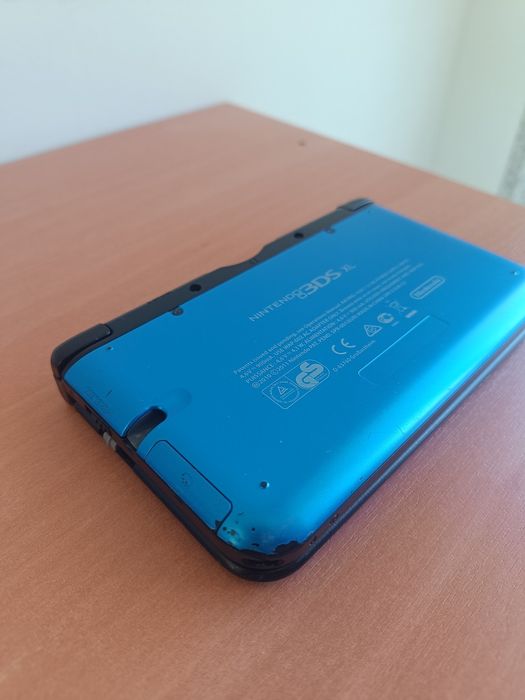 Nintendo 3ds XL Azul com 5 jogos