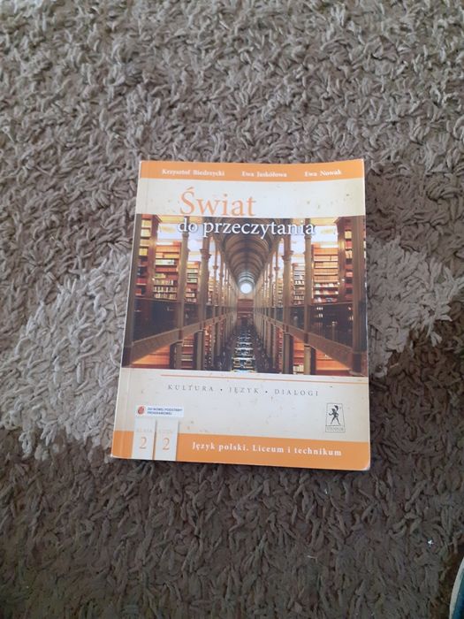 Świat do przeczytania liceum i technikum klasa 2