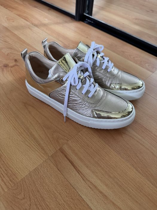 Oleksy skórzane buty półbuty adidasy trampki sneakersy 38