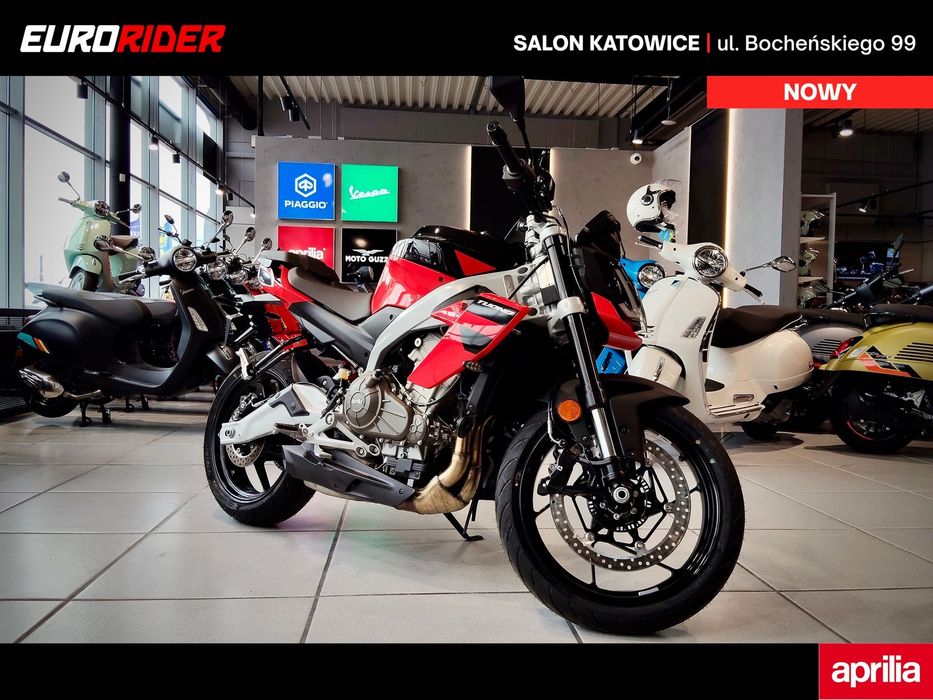 Aprilia Tuono 457 Piranha Red | Dostępny od ręki | PROMOCJA | EURORIDER Katowice