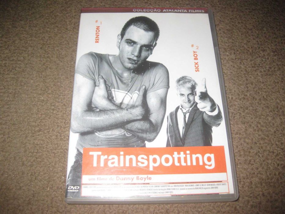 DVD "Trainspotting" com Ewan McGregor/Raro!