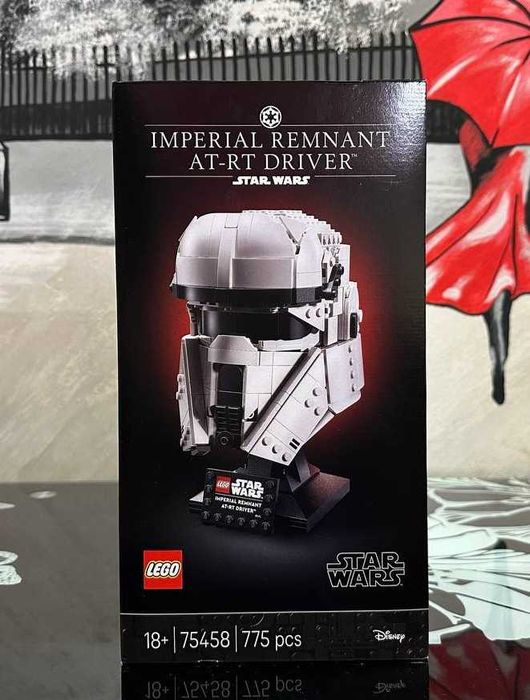 Конструктор LEGO Star Wars 75458 Шолом водія AT-RT осколків Імперії
