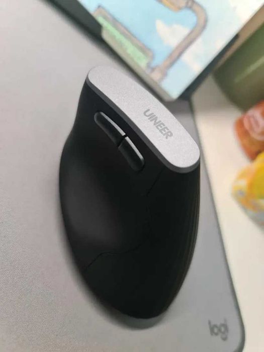 NOVO - UINEER A06 - Vertical Wireless Mouse - Windows/MacOS/iOS/Android64585755059713121