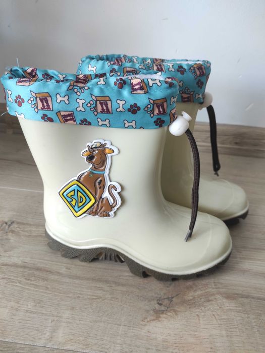 Kalosze Scooby Doo r 27 z wyjmowaną wkładka