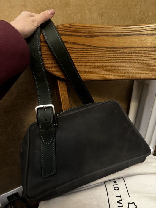 Шкіряна сумка , Шкіра crazy horse