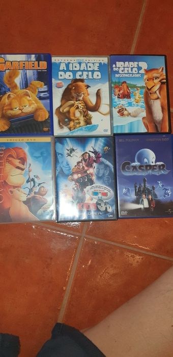 Dvds usados de criança e adulto