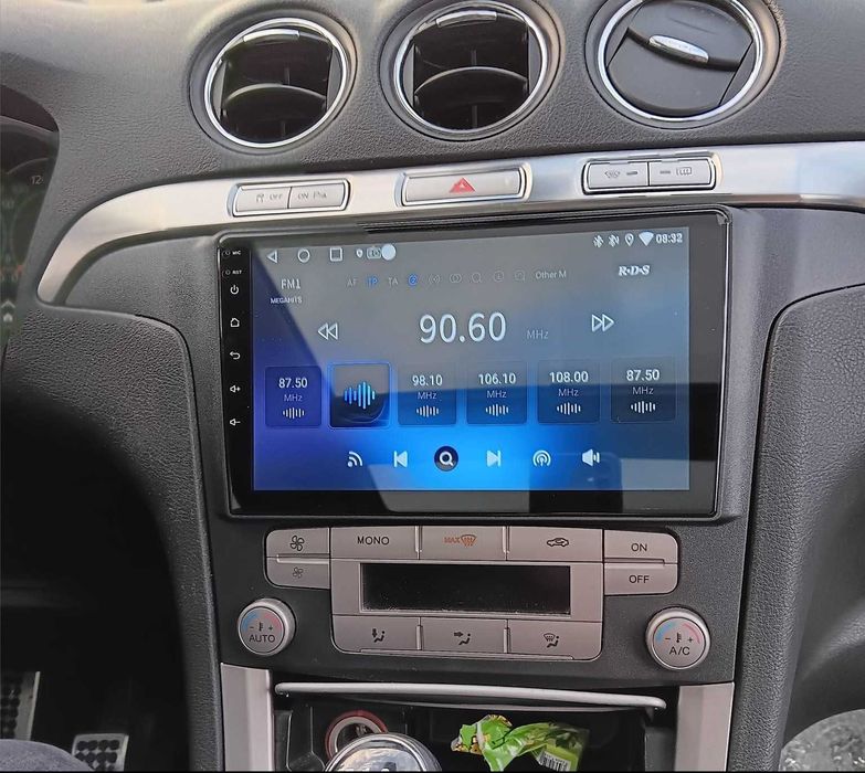(NOVO) Rádio 2DIN • Ford S-MAX (2006 a 2015) • Android GPS [4+64GB]