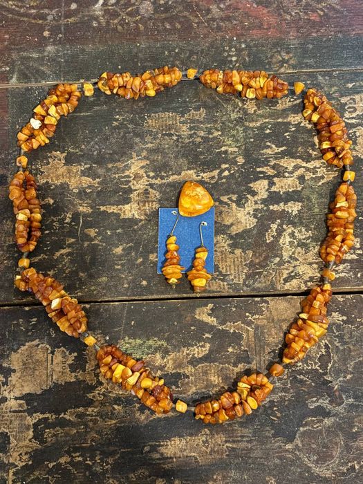 Бурштинові намиста(Янтарні Буси)періоду ссср.