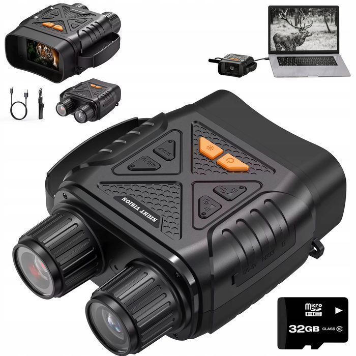 Lornetka Noktowizyjna Noktowizor Podczerwień Dzień Noc 2,8" 800M Zoom