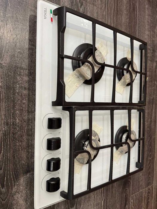 Газова варильна поверхня Teka GBC 64100 KB (112580036) біле скло