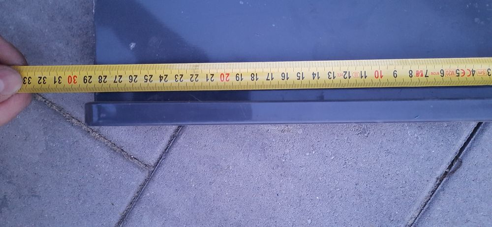 Parapet zewnętrzny antracyt