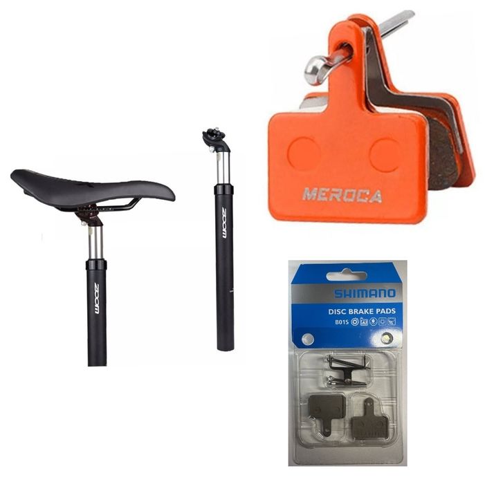 Подседельный  амортизатор ZOOM 30.9мм Shimano Meroca тормозные колодки