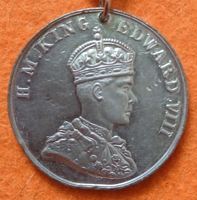 1937 Coronation Medal of King Edward VIII