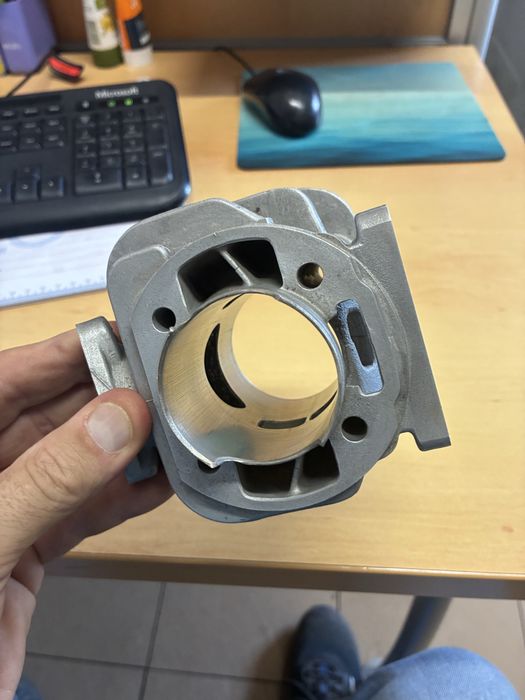 Cabeca motor antena