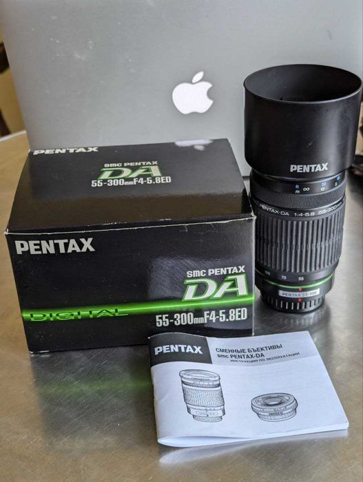 Об'єктив Pentax  SMC  Pentax - DA 55-300 мм.