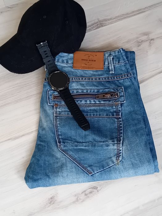 Spodnie House Denim rozm 30/32 stan perfekcyjny jak nowe