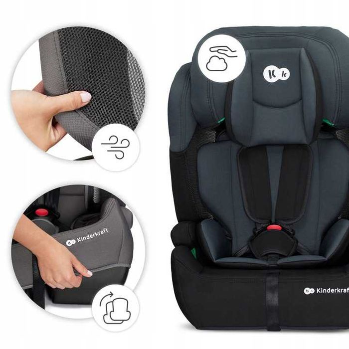 Автокрісло Kinderkraft Comfort Up i-Size (9-36 кг) в наявності
