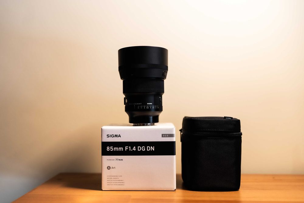 Sigma Art  85mm 1.4 DG DN para Sony E Mount