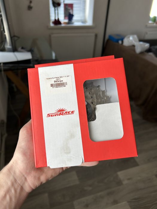 Касета SunRace M63 7 11-28T Нікель