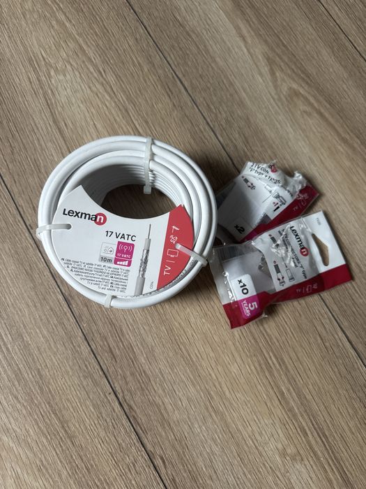 Kabel antenowy koncentryczny sat 17