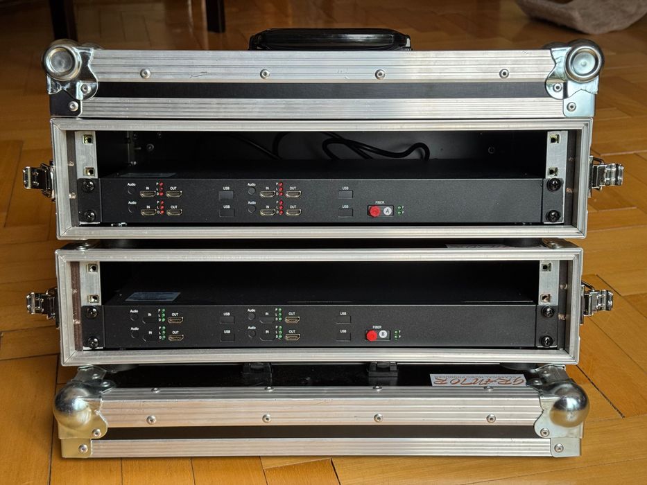 Video Extender 4 x HDMI over Fiber
