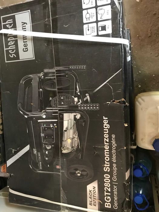 Продам новий генератор Scheppach BGT  2800