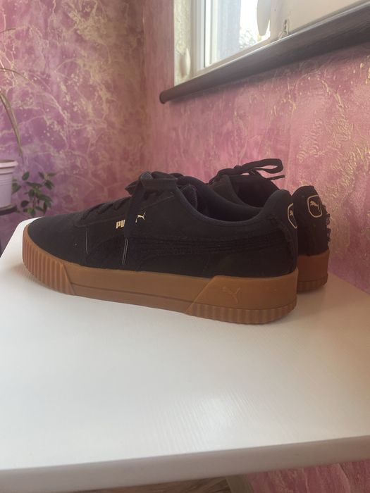 Жіночі кеди Puma Carina / Karmen Black Gum — Оригінал