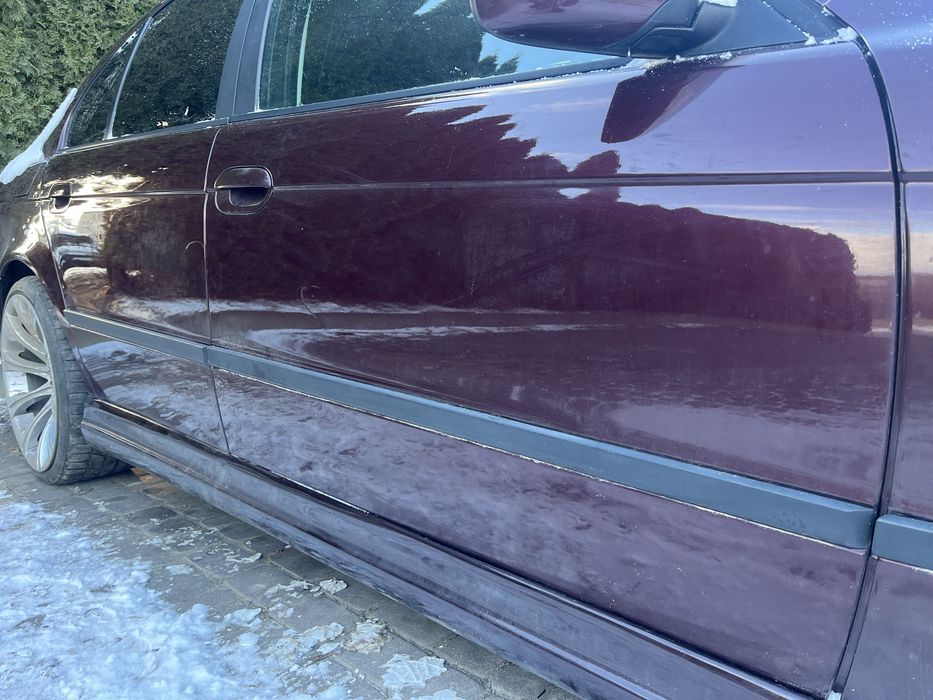 Drzwi bmw e39 sedan przod tyl lewe prawe canyonrot 343 kpl touring