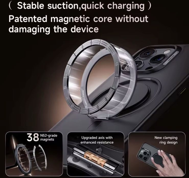 Чохол Baseus для iPhone 16 Pro MagSafe Magnetic Case 360