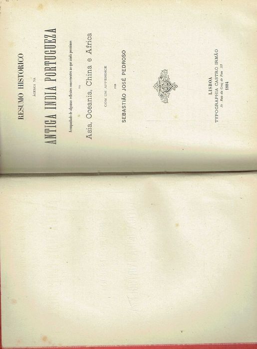 7478	
Resumo historico ácerca da antiga India Portugueza