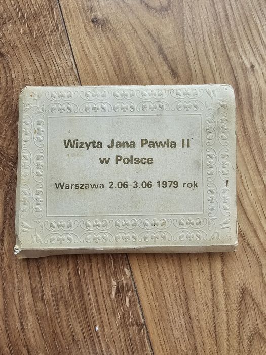 Wizyta Jana Pawła II  pierwsza Pielgrzymka do Polski 2-3.06.1979 PRL