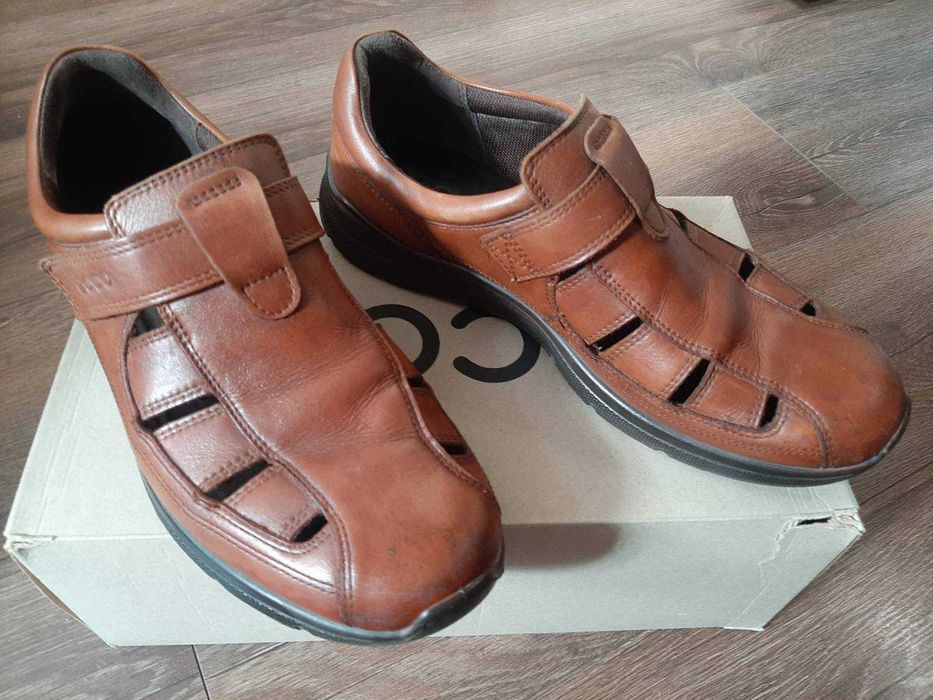 Босоножки мужские фирмы Ecco кожанные   р.43