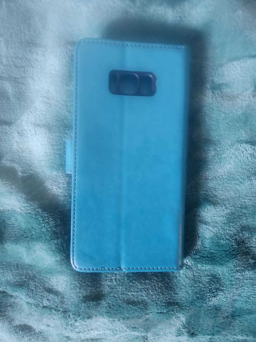 Capa azul para Samsung 8+