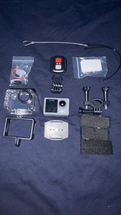 Câmera Action 5K OURLIFE - Kit Completo | Como Nova