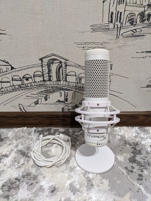 Мікрофон HyperX QuadCast S White