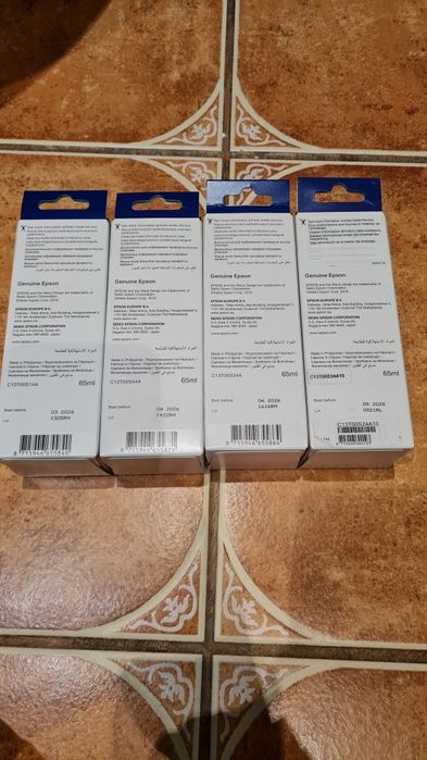 Tusz oryginal Epson 103 zestaw cyan,magenta,yellow  black