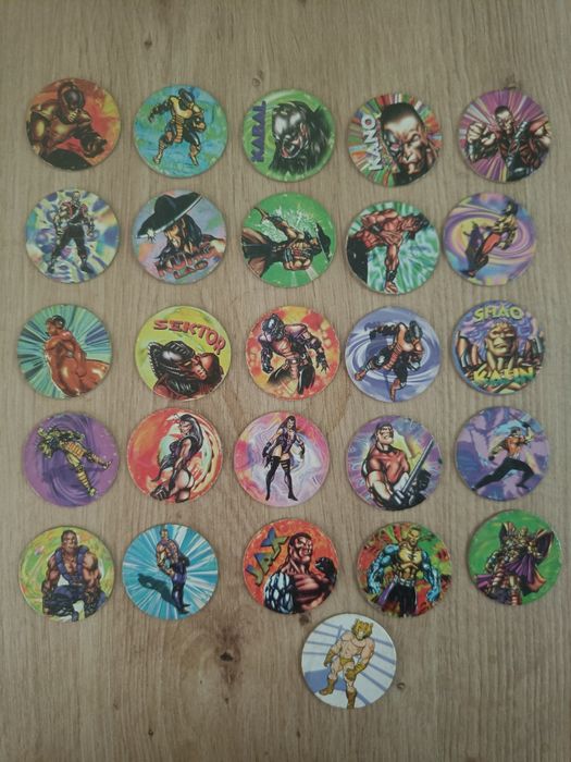 Kapsle dunkin chipsy PRL mortal kombat