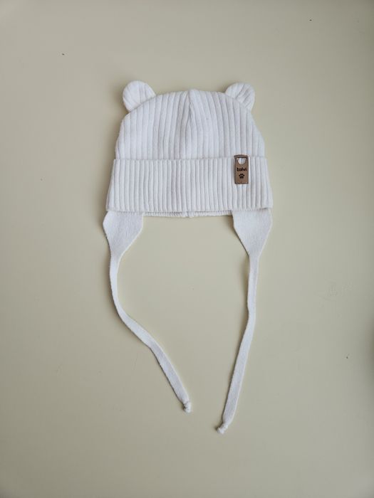 Трикотажна  шапочка з вушками 42-44р