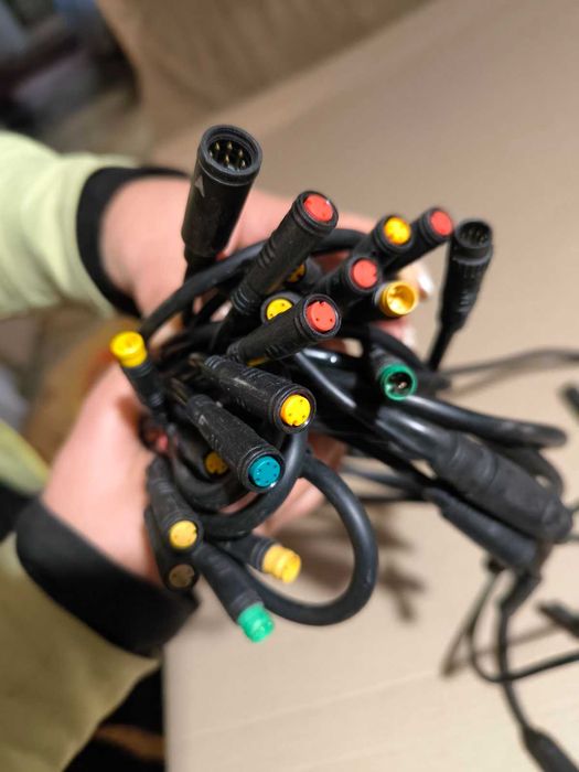 Силовые кабеля электровелосипеда