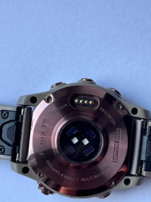 Zegarek GARMIN Fenix 7S Sapphire Solar Dark Bronze Titanium