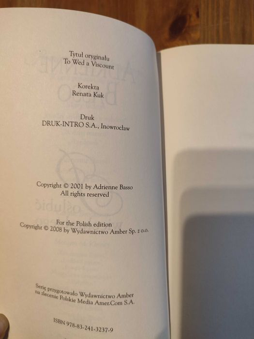 Andrienne Basso - Poślubić wicehrabiego