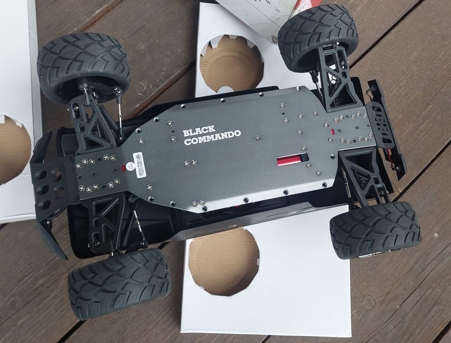 RC Reely Black Commando, Bezszczotkowy, 2,4 GHz, RTR.
