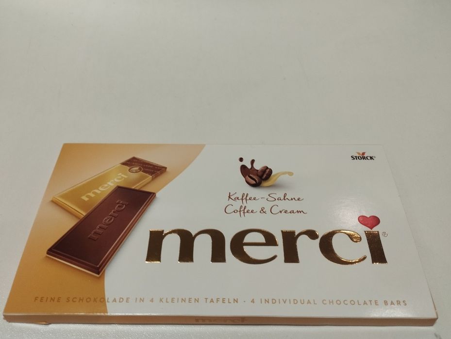 Merci czekolada 100 g smak kawy ze śmietanką