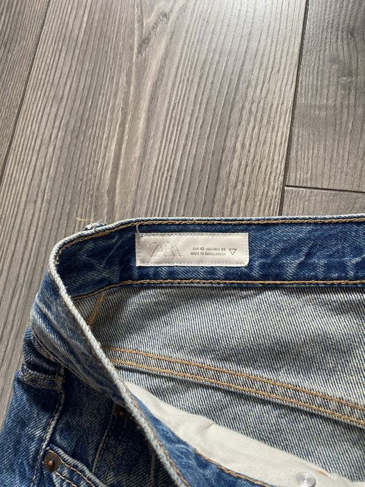 Штани ZARA Straight Fit
