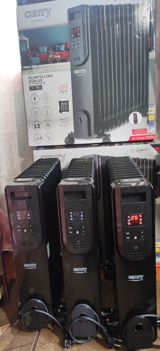 Масляний обігрівач Camry (CR 7814) 2500w
Ціна 2300 грн