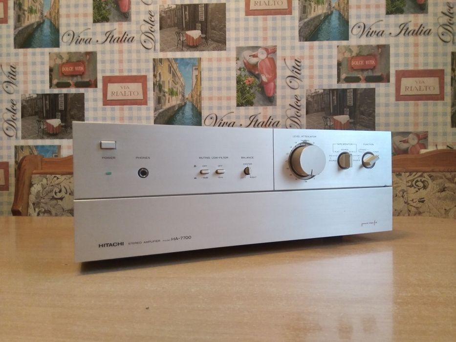Мощный винтажный Hitachi HA-7700,2×110Вт,АССОРТИМЕНТ,гарантия!