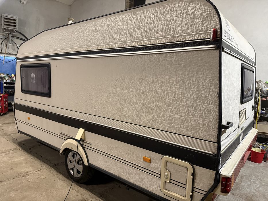 Hobby 480 stacjonarna przyczepa kempingowa