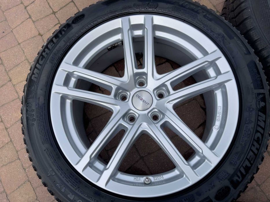 3913. Koła zimowe Audi A4 Allroad A6 C7 5x112 ET29 225/55/17 6mm