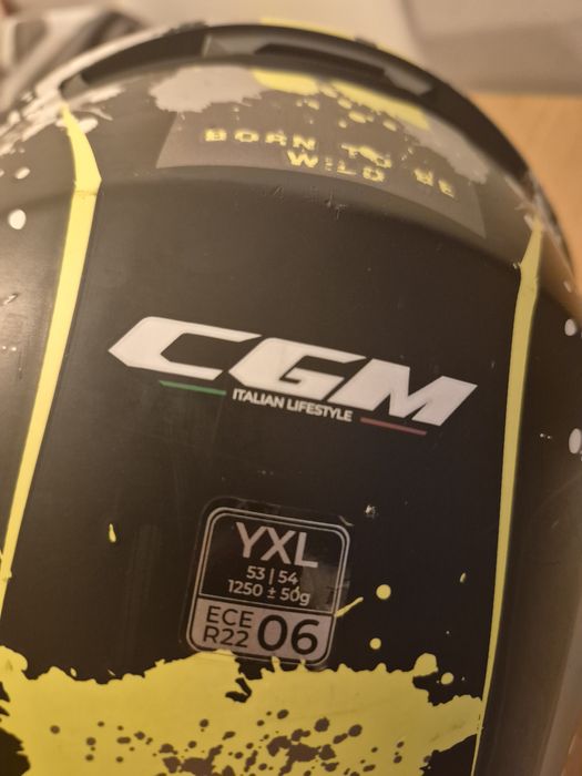 Capacete mota crianca CGM